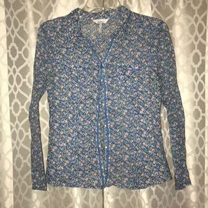 Flowered blouse